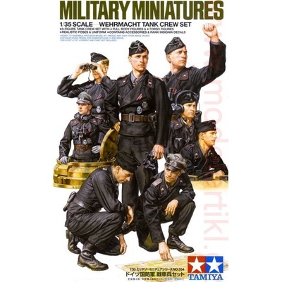 Tamiya Wehrmacht Tank Crew Set 4+4/2 1:35