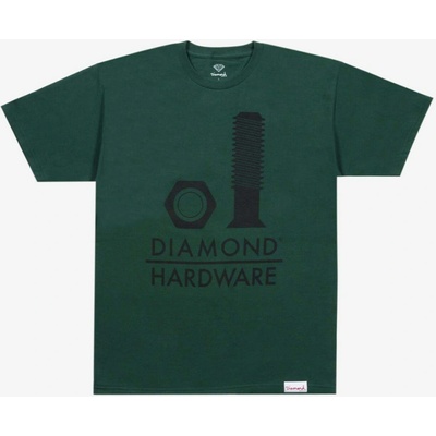 Diamond tričko Secured S/S Forest Green