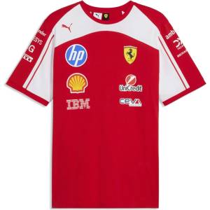 PUMA Тениска Puma Puma Scuderia Ferrari F1 Replica Tee Unisex - Puma Red