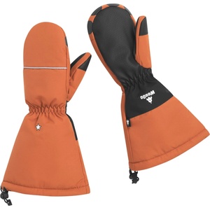 WeeDo Детски ръкавици WeeDo Kid's Teddydo Handschuhe Gloves - Leather Brown / Black - размер XL (202-7941-0115)