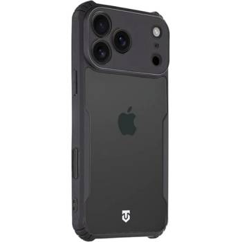 Tactical Силиконов калъф за iPhone 17 Pro Max TACTICAL QUANTUM STEALTH - удароустойчив, със защита за камерата, ЧЕРЕН (57983126685)