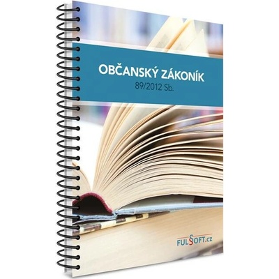 Občanský zákoník 89/2012 Sb. v tištěné podobě pro rok 2026