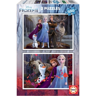 Educa Frozen 2 Disney od 6 rokov 2 x 100 dielov