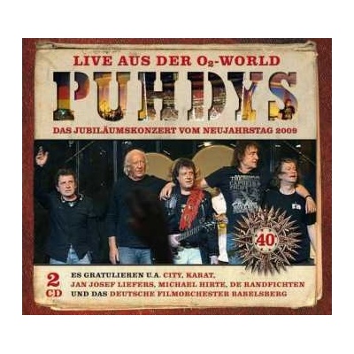 2 Puhdys - Live Aus Der O2 World - Jubiläumskonzert Neujahrstag 2009 CD