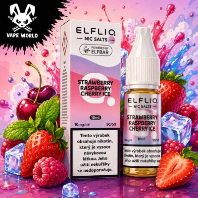 ElfLiq Strawberry Raspberry Cherry ice 10 ml 20 mg
