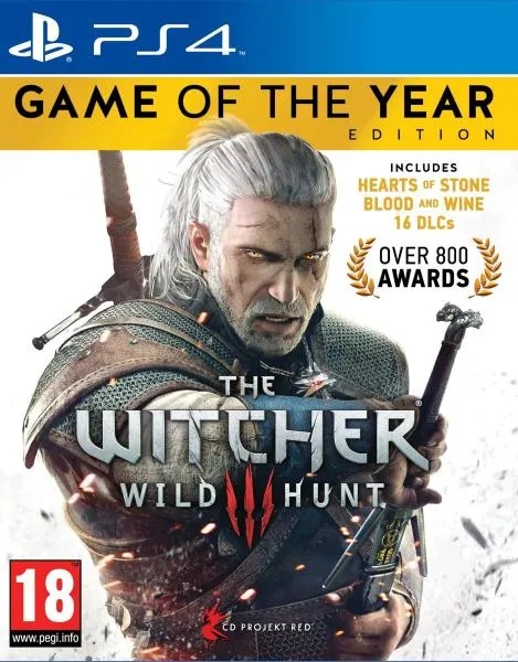 CD PROJEKT The Witcher III Wild Hunt [Game of the Year Edition] (PS4)