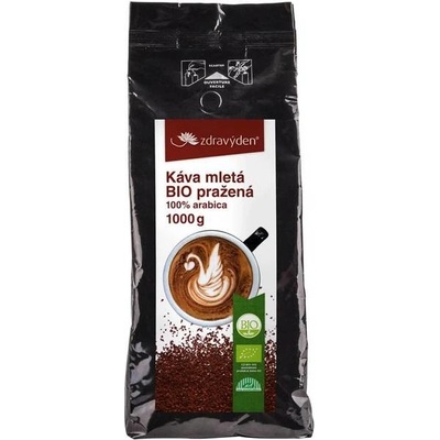 Zdravý den Káva BIO pražená 1 kg