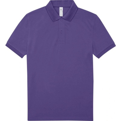 B&C polokošile B&C My Polo 180 piqué krátký rukáv COT-01U424u3801 purpurové radiant