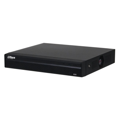 Dahua NVR записващо устройство - NVR4108HS-8P-4KS3 (8 канала, H265+, 160Mbps, 8xPoE; HDMI+VGA, 2xUSB, 1xSata, AI) (NVR4108HS-8P-4KS3)
