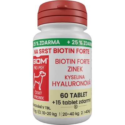 Giom na srst Biotin 60 tbl