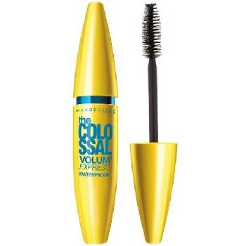 Maybelline Mascara Colossal Volum Waterproof спирала за обем и удължаване на мигли 10 мл Glam Black