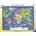 Ravensburger Verlag Ravensburger Kinderpuzzle - 06641 Weltkarte mit Tieren - Rahmenpuzzle für Kinder ab 4 Jahren, mit 30 Teilen