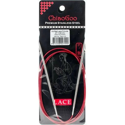 ChiaoGoo Lace Kruhové Fixní Jehlice 120Cm 3mm – Zboží Mobilmania