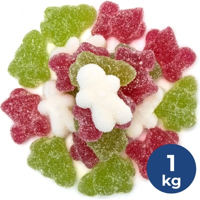 NUTSMAN Vánoční želé mix kyselý 1 kg