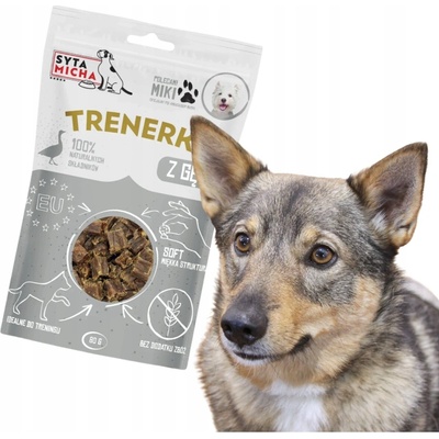 Syta Micha Trénerky s husou pre psa 80 g