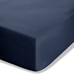 Catherine Lansfield Тъмносин еластичен чаршаф от перкал 135x190 cm Easy Iron Percale - Catherine Lansfield (BD/18277/W/DFDX/NA)
