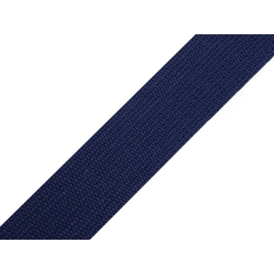 Popruh bavlněný 490011/7705 tmavě modrý, šíře 3cm (popruh v metráži)
