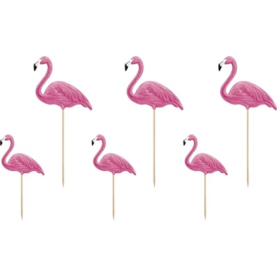 PartyDeco Украса за торта Алоха 6 бр