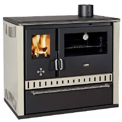 Sporák na tuhá paliva PRITY GT FS S DR, slonová kost