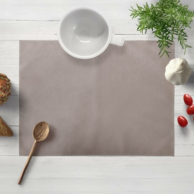 Biante Sametové prostírání Velvet Premium SVP-015 Latte 30x40cm