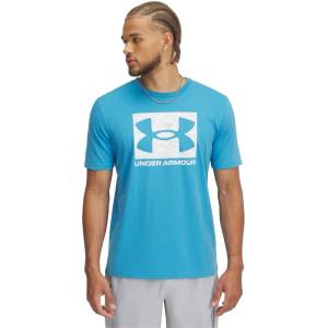 Under Armour ABC Camo Boxed Logo Short Sleeve - Blue