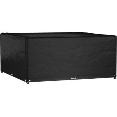 vidaXL Покривало за градински мебели 16 капси 250x250x90 см квадратно (319302)