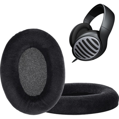 kwmobile náhradní náušníky na sluchátka 2x pro Sennheiser HD515 / HD555 / HD595 / HD… černá – Zboží Živě