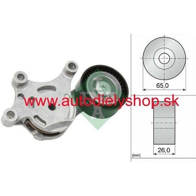 Ford FOCUS C-MAX 2/2007- napínacie rameno drážkového remeňa 1,6TDCi