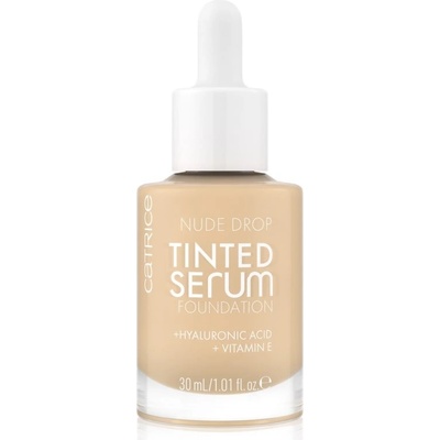 Catrice Nude Drop Tinted Serum Foundation hydratační a rozjasňující make-up 004N 30 ml