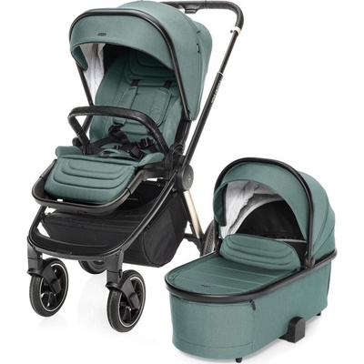 Zopa Set MOVE CROSS 3 + korba MOVE XL 3 + adaptéry 2024 Antique Green/Gold