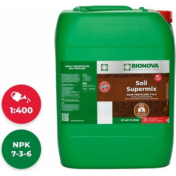 Bio Nova Soil Supermix 20l