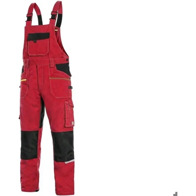 CXS Stretch kalhoty s laclem strečové červená