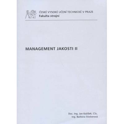 Management jakosti II - Jan Kožíšek