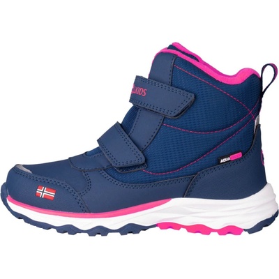Trollkids Hafjell Winter Boots JR navy/pink