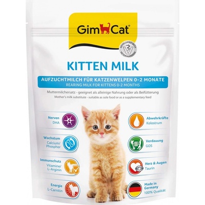 GimCat Kitten sušené mléko 200 g – Zbozi.Blesk.cz