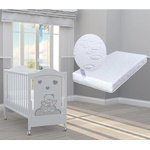 Bambino Casa Креватче Bambino Casa - Dolce Mio Grigio + подарък матрак Primavera Baby Luxe (202047) - baby