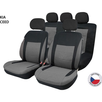 Autopoťah Cappa Perfetto SL Kia Ceed černá/šedá