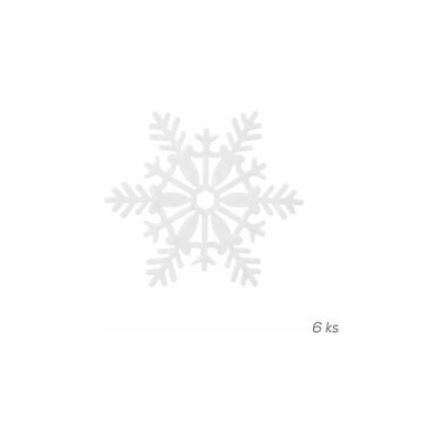 Podtácek ORION Vločka 6ks White