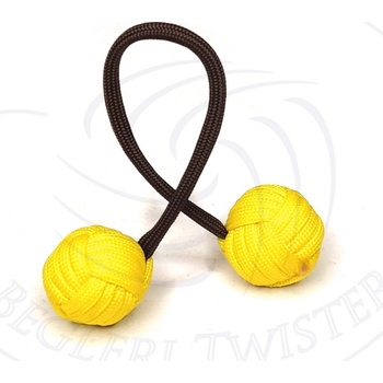 Begleri Twister Slunečnice Délka stringu: 19,5 cm, Druh begleri: Čtyřvlákno 425, Druh stringu: Paracord 100