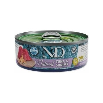 N&D cat Natural Tuna Shrimp 70 g