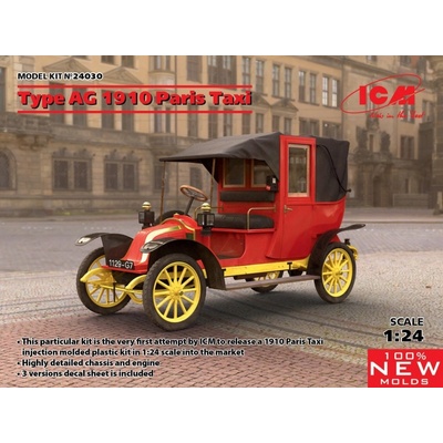 ICM Type AG 1910 Paris Taxi 1:24