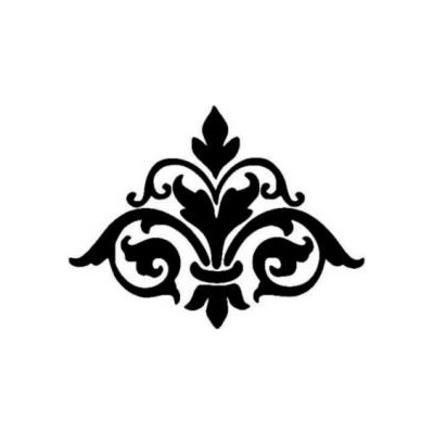 Ornament plastová šablona 117 C 14,5x14,5cm – Zboží Mobilmania