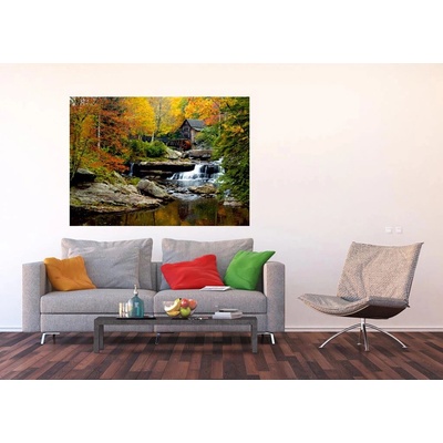 AG Design FTNM-2685 vliesová fototapeta Dům v lese, rozměry 155 x 110 cm