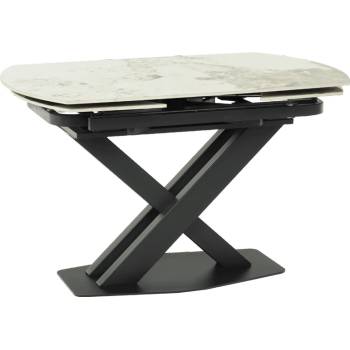 Image 1 of Carmen Разтегателна трапезна маса digora l new - сив / бяло (3531030)