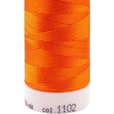 Nitě Poly Sheen Mettler 200 m - Sun Orange