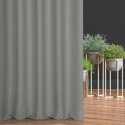 Dimout Manhattan š. 290 cm - Šedá ocelová