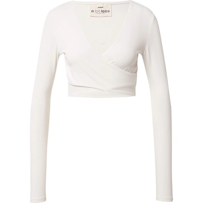 A LOT LESS Тениска 'Ivana' бяло, размер XXL