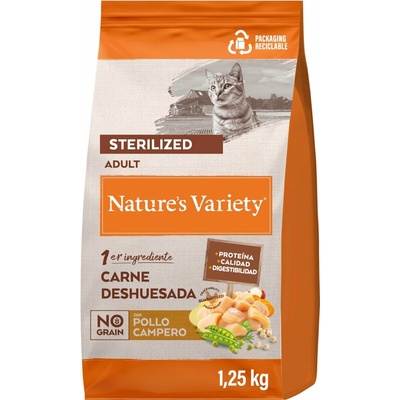 Nature’s Variety selected pro kastrované kočky s kuřecím 1,25 kg