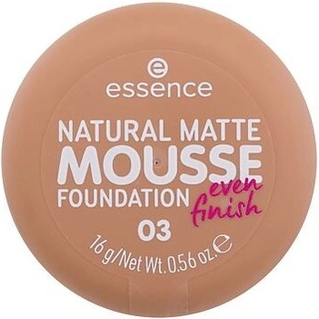 Essence NATURAL MATTE MOUSSE pěnový make-up 03 16 g