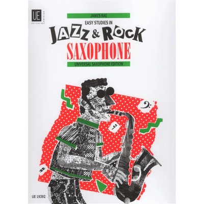 Easy Studies in JAZZ & ROCK saxofon snadné etudy a cvičení
